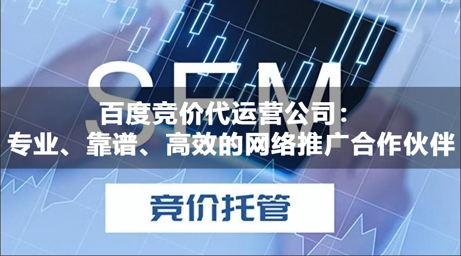 百度競價代運營公司